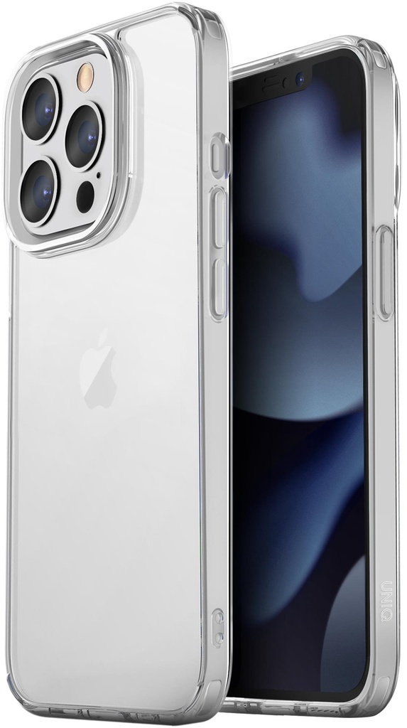UNIQ LIFEPRO XTREME SLIM HYBRID PROTECTIVE CASE WITH TOUGH RIGID BACK | FOR IPHONE 2021 IPHONE 13 PRO | CLEAR
